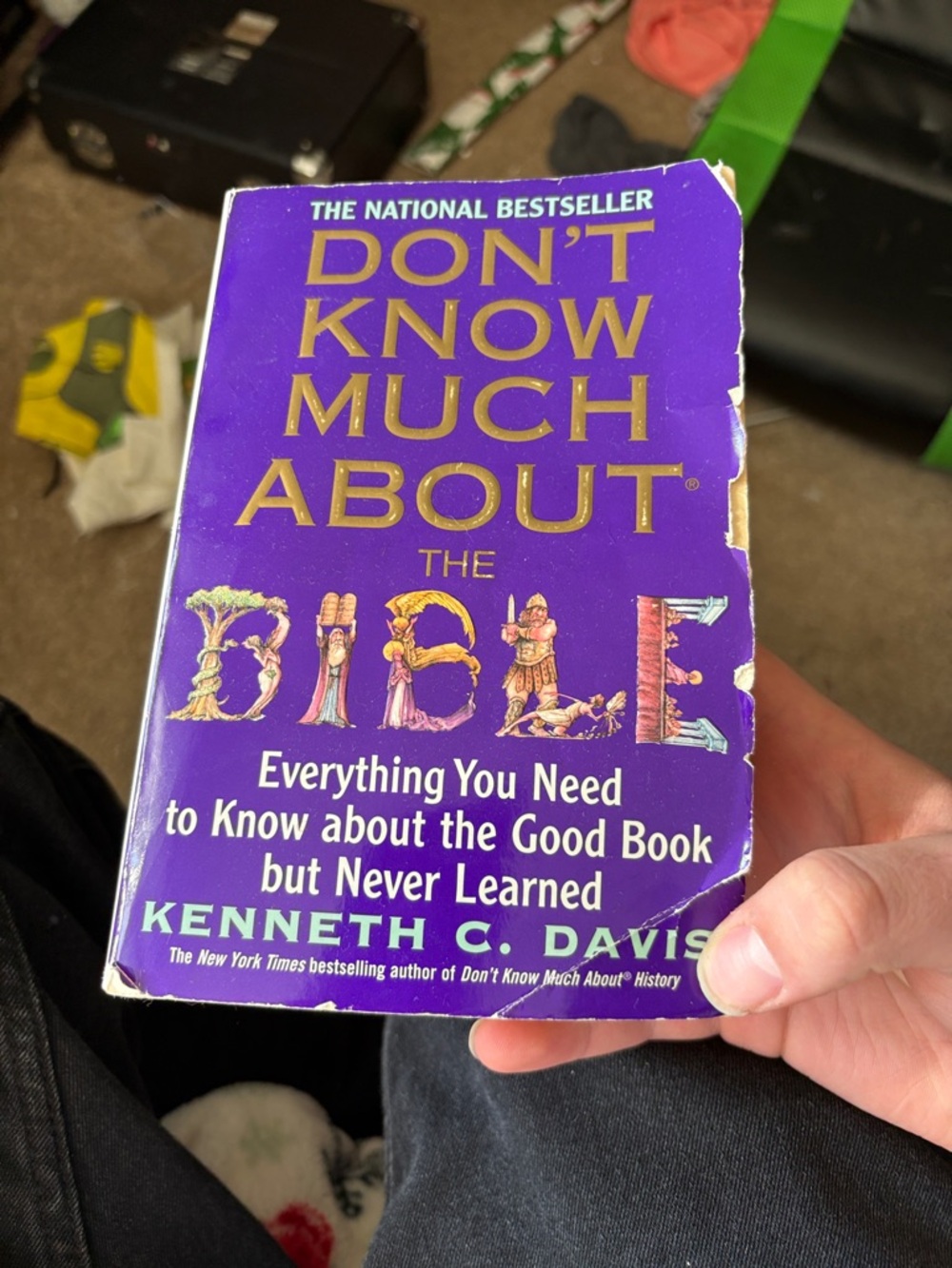 Don't Know Much About the Bible by Kenneth C. Davis - Purple Cover